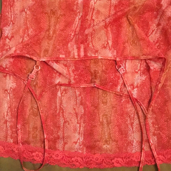 Vintage Victoria’s Secret slip nightgown nightie half sheer size S - Picture 9 of 10